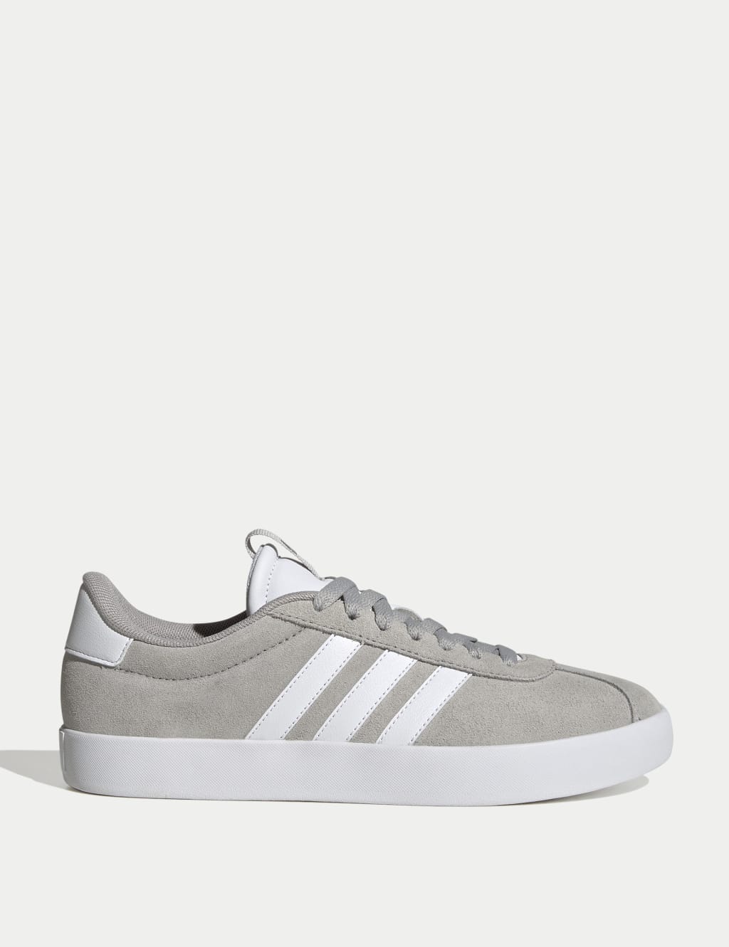 Adidas Women's VL Court 3.0 Trainers - 6 - Medium Grey Mix, Medium Grey Mix,Black Mix,Pink Mix,Pale Blue