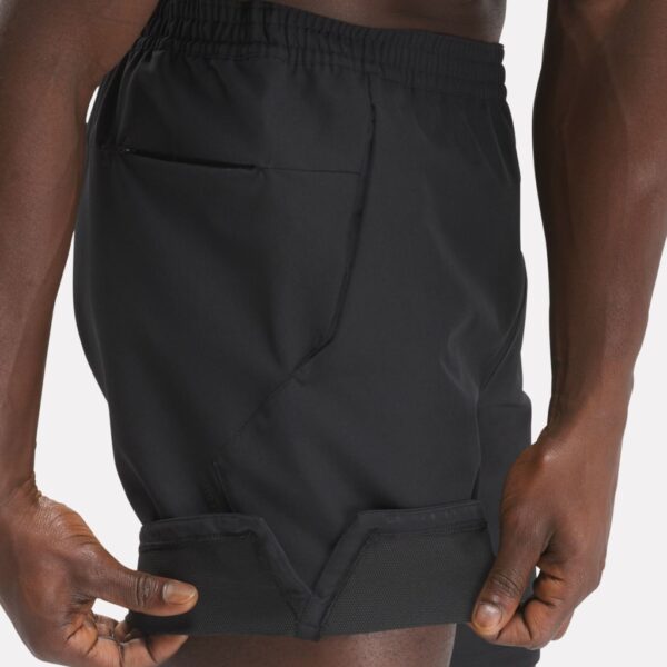 Reebok Men's Strength 4.0 Drawstring Slim Fit Shorts - XXL - Black, Black