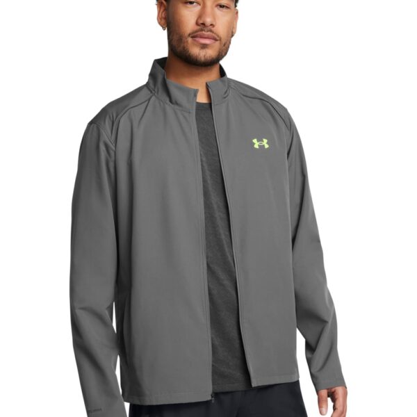 Under Armour Men's Launch Jacket - M - Dark Grey, Dark Grey