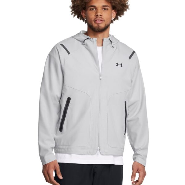 Under Armour Men's Unstoppable Sports Jacket - Light Grey, Black,Light Grey