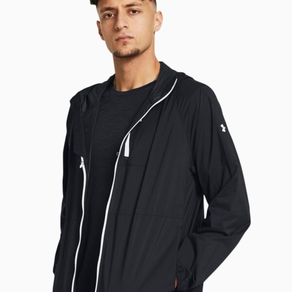 Under Armour Men's Launch Lightweight Sports Jacket - M - Black, Black