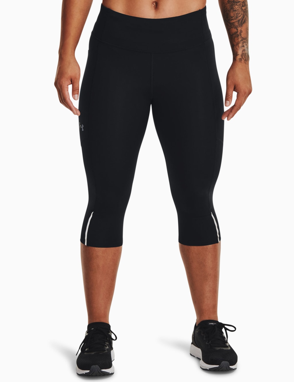 Under Armour Women's Fly Fast Cropped Leggings - XL - Black, Black