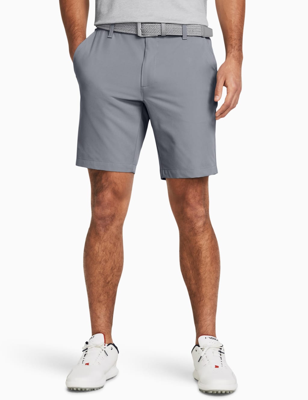 Under Armour Men's Drive Stretch Sport Shorts - 36 - Grey, Grey