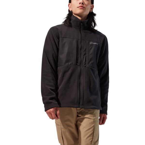 Berghaus Men's Prism Guide Polartec Fleece Jacket - Black, Black