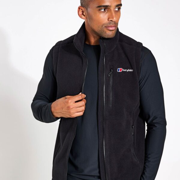 Berghaus Men's Prism Polartec Fleece Gilet - Black, Black