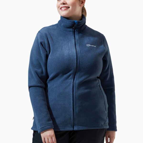 Berghaus Women's Prism InterActive Polartec Fleece Jacket - 12 - Dark Blue, Soft Pink,Dark Blue