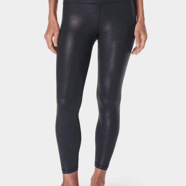 Sweaty Betty Women's Glow Shine 7/8 Leggings - XS - Black, Black