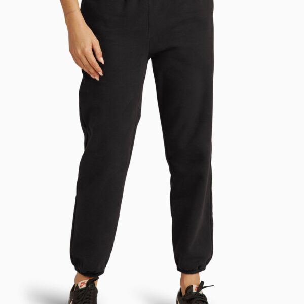 Beyond Yoga Women's On The Go Cotton Rich Ankle Grazer Joggers - M - Black, Black,Dark Navy