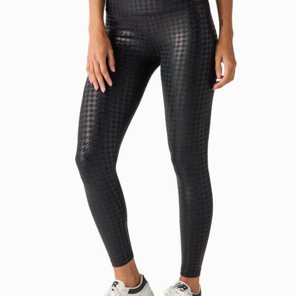 Beyond Yoga Women's Caught In The Midi High Waisted 7/8 Leggings - XL - Black Mix, Black Mix