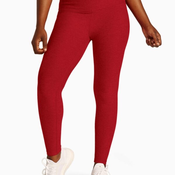 Beyond Yoga Women's Spacedye At Your Leisure 7/8 Leggings - Red, Red