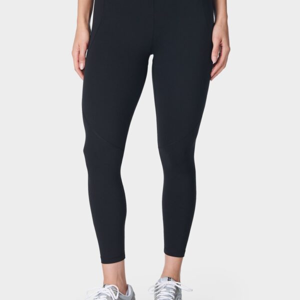 Sweaty Betty Women's Power Elastic Waist Sculpting 7/8 Leggings - M - Black, Black