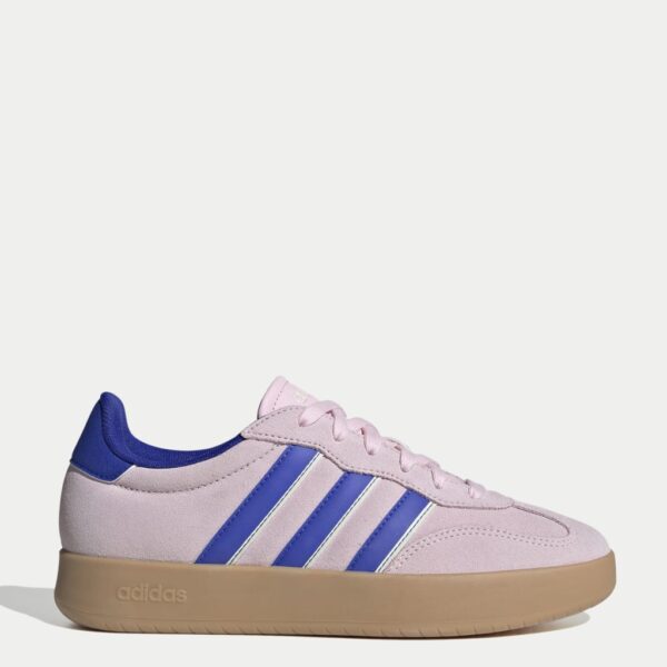 Adidas Women's Barreda Suede Trainers - 6 - Pink Mix, Pink Mix,Fuchsia Mix,Charcoal Mix,Black Mix