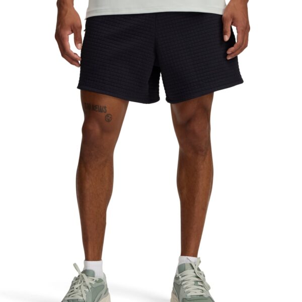 Under Armour Men's Unstoppable Fleece Grid Sport Shorts - M - Black, Black