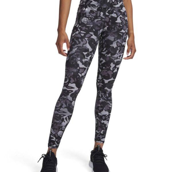 Under Armour Women's Motion Printed High Waisted Leggings - Black Mix, Black Mix