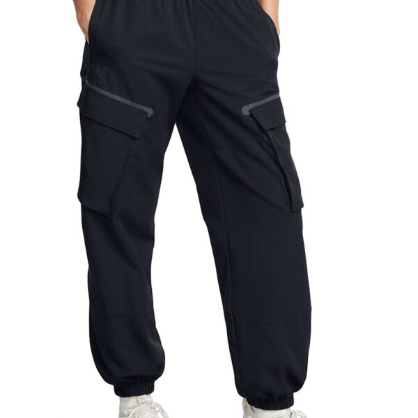 Under Armour Women's Unstoppable Cargo Trousers - M - Black, Black