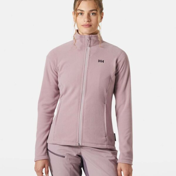 Helly Hansen Women's Daybreaker Fleece Funnel Neck Jacket - M - Light Purple, Navy,Light Purple