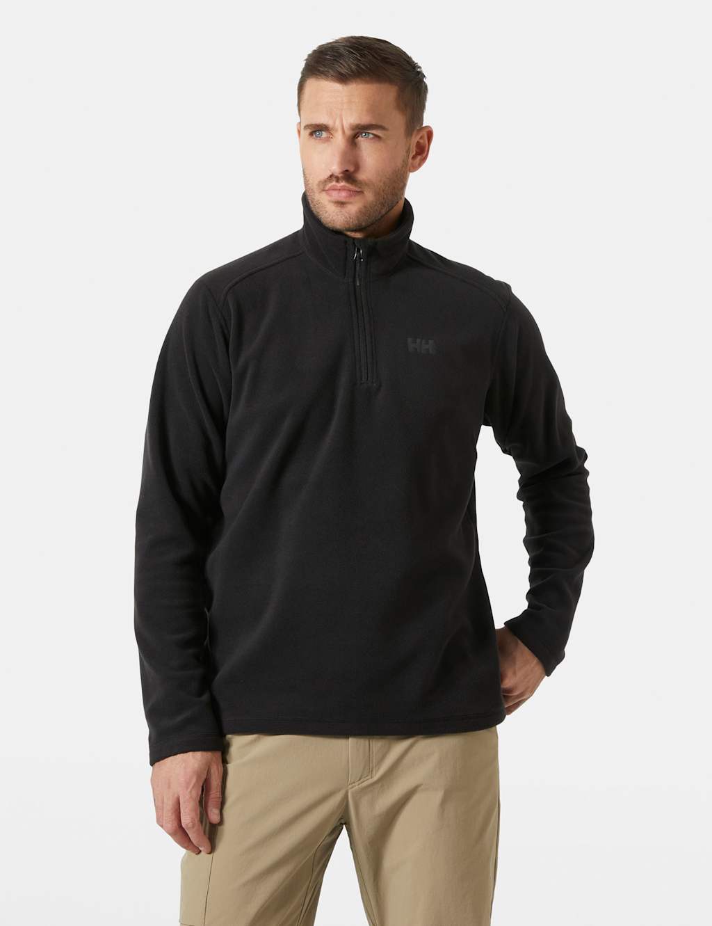 Helly Hansen Men's Daybreaker Fleece Half Zip Sweatshirt - Black, Orange,Black,Teal,Dark Grey,Navy,Cobalt