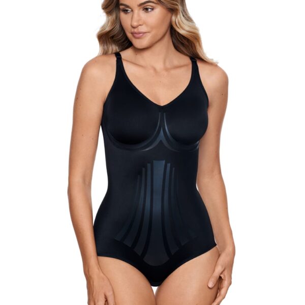 Miraclesuit Women's Extra Firm Control Shaping Body - XXL - Black, Black,Beige