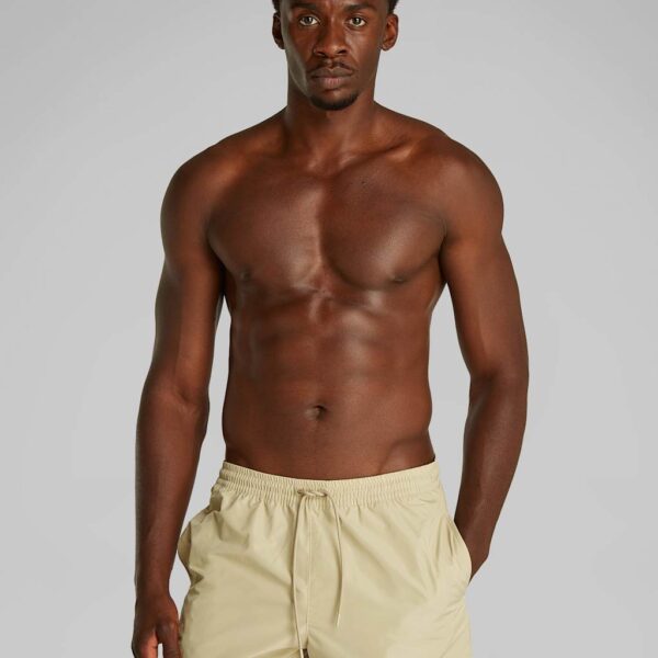 Calvin Klein Men's Essentials Swim Shorts - Beige, Beige