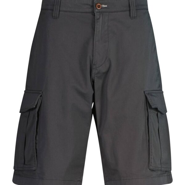 Gant Men's Loose Fit Stretch Cargo Shorts - 34 - Dark Grey, Dark Grey