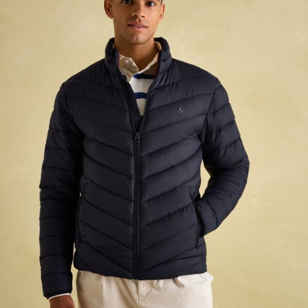 Joules Men's Showerproof Puffer Jacket - XXXL - Navy, Black,Navy,Green