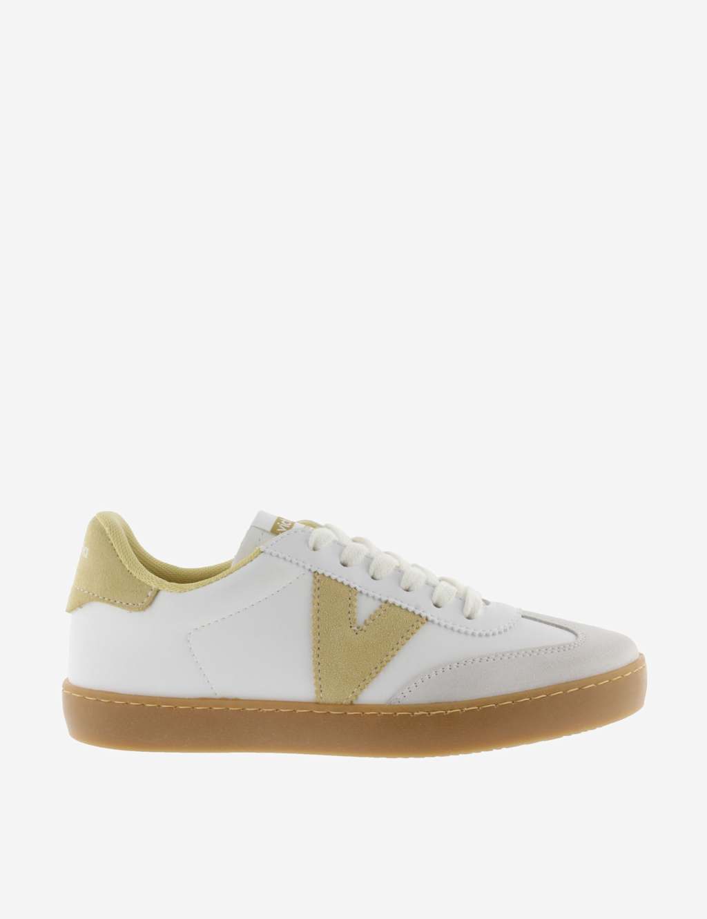 Victoria Women's Berlin Ciclista Lace Up Trainers - 7 - White Mix, White Mix