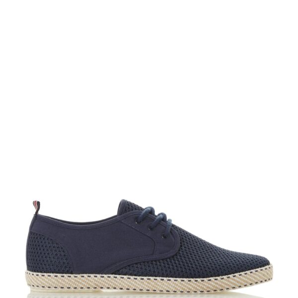 Dune London Men's Canvas Espadrilles - 6 - Navy, Navy