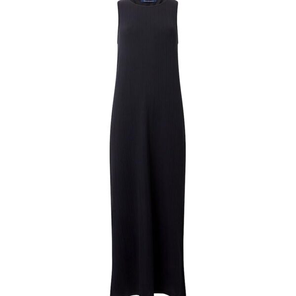 French Connection Women's Jersey Textured Maxi Column Dress - Black, Black