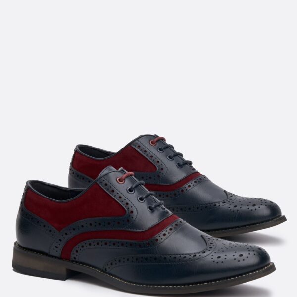 Russel Navy / Red Shoes