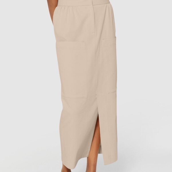 Closet London Cream Pencil Skirt