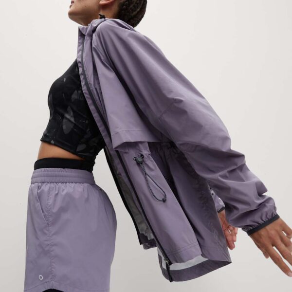 Goodmove Women's 360° Reflective Hooded Sports Jacket - 12 - Lilac, Lilac