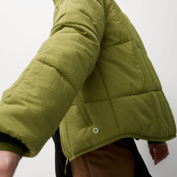 Goodmove Women's Quilted Funnel Neck Puffer Jacket - 20 - Leaf, Leaf