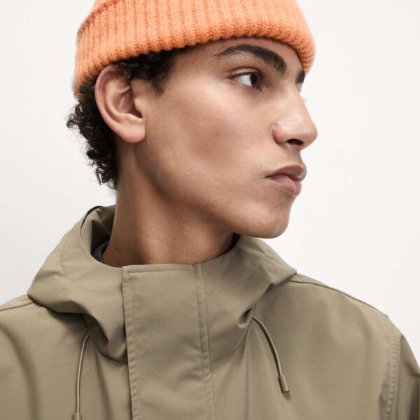 M&S Collection Men's Hooded Mac with Stormwear™ - XL - Light Brown, Navy,Light Brown,Dark Khaki