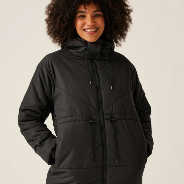 Regatta Women's Rurie Water-Repellent Hooded Jacket - 14 - Black, Black,Green,Brown,Beige