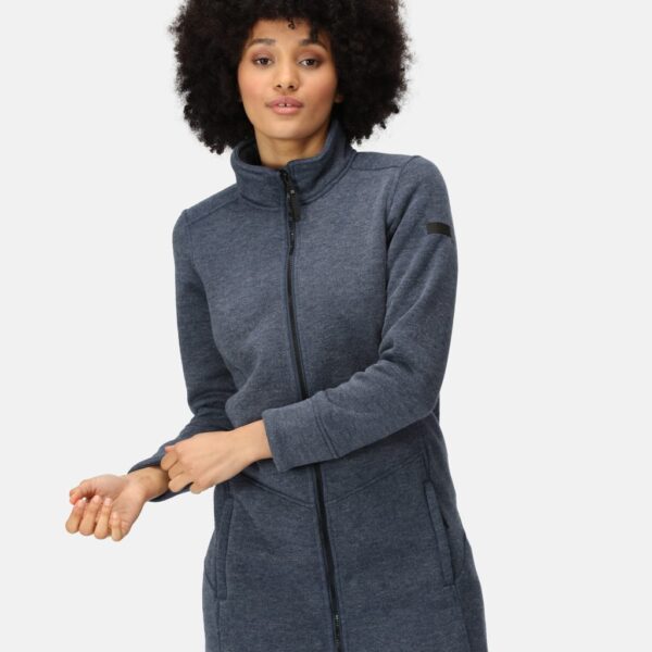 Regatta Women's Anderby Longline Fleece - 10 - Dark Blue, Dark Blue