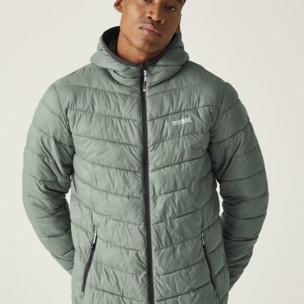 Regatta Men's Hillpack Water-Repellent Puffer Jacket - XL - Green, Green
