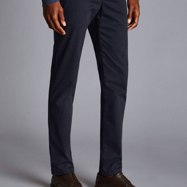 Charles Tyrwhitt Men's Slim Fit Chinos - 34/32 - Navy, Green,Navy,Grey,Black,Stone,Tan