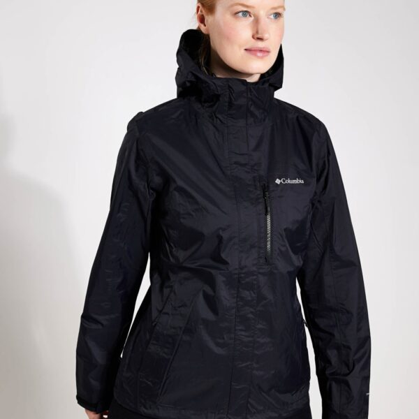 Columbia Women's Pouring Adventure II Rain Jacket - M - Black, Black