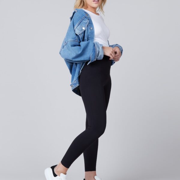 Spanx Women's Seamless Medium Control High Rise Leggings - Black, Black