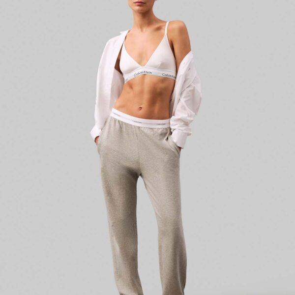 Calvin Klein Women's Icon Cotton Terry Cotton Rich Lounge Joggers - Grey, Grey,Black