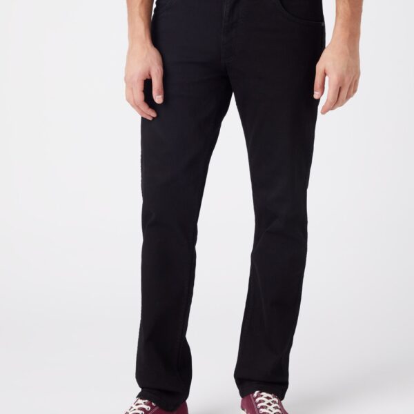 Wrangler Men's Regular Straight Fit Jeans - 30/34 - Black, Black