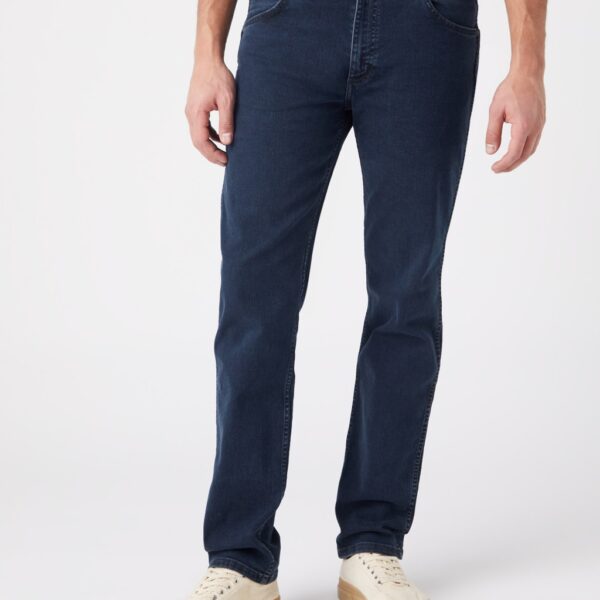 Wrangler Men's Regular Straight Fit Jeans - 38/32 - Blue Denim, Blue Denim,Indigo
