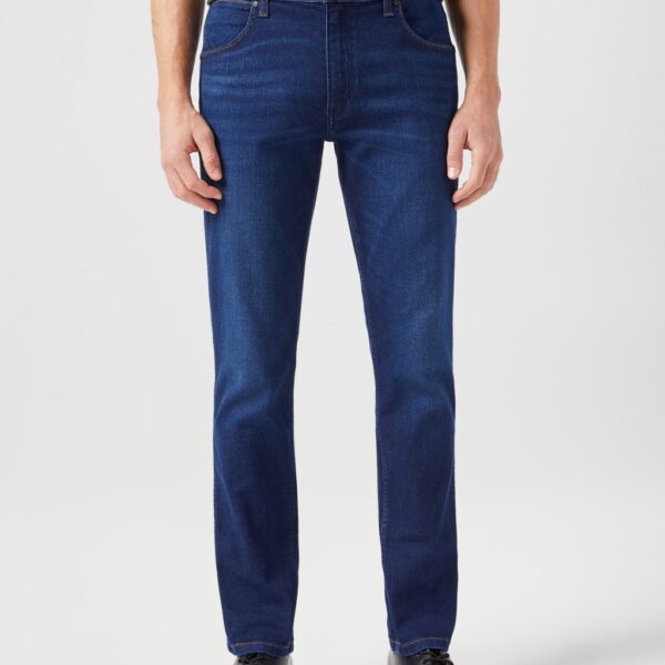 Wrangler Men's Straight Fit Jeans - 3232 - Blue, Blue