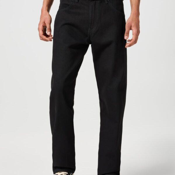 Wrangler Men's Straight Fit Pure Cotton 5 Pocket Jeans - 30-32 - Black, Black