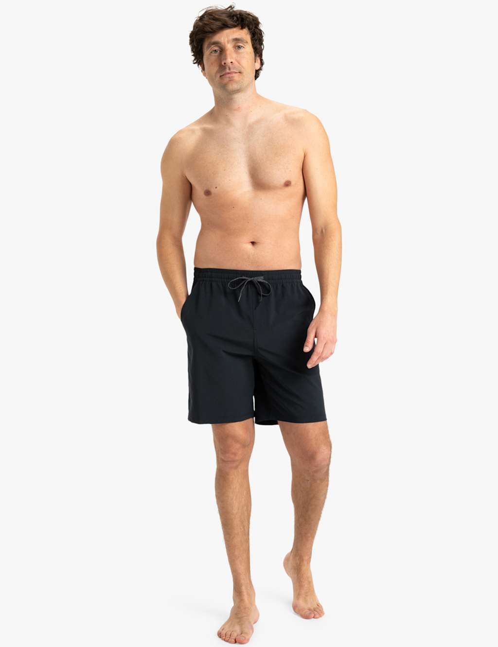 Quiksilver Men's Taxer Amphibian 18' Swim Shorts - L - Black, Black