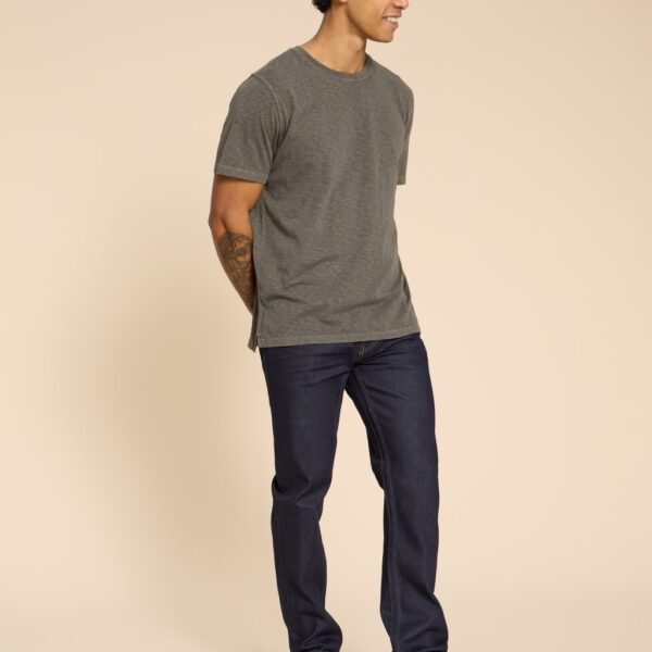 White Stuff Men's Straight Fit 5 Pocket Jeans - 32REG - Dark Denim, Black Denim,Black,Med Blue Denim,Light Denim,Dark Denim,Blue