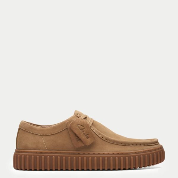 Clarks Men's Torhill Lo Suede Shoes - 9 - Brown, Brown,Brown Suede