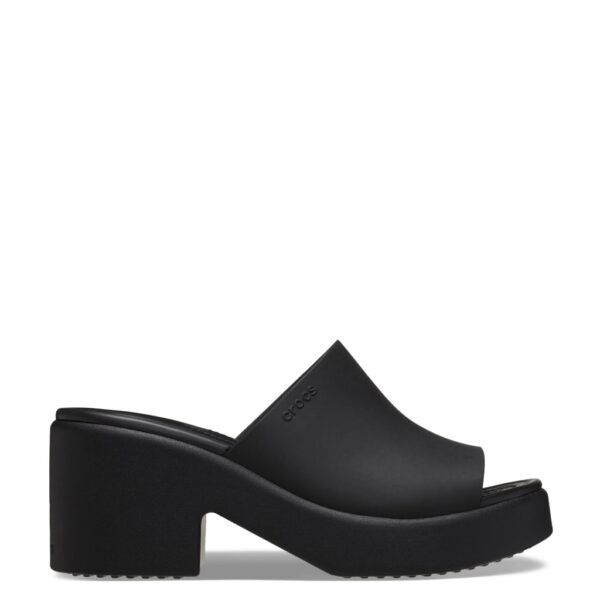 Crocs Women's Block Heel Mules - 6 - Black, Black