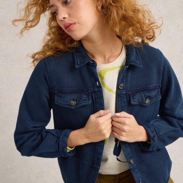 White Stuff Women's Denim Jacket - 14 - Med Blue Denim, Med Blue Denim