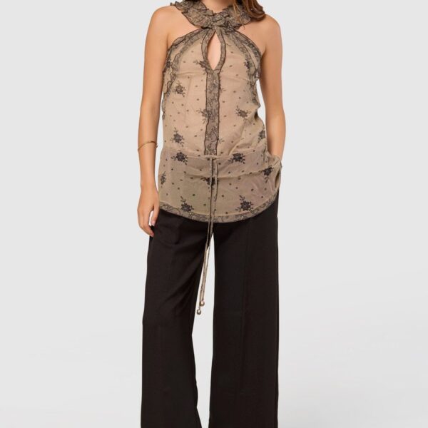 Closet London Black  Wide Leg Trouser